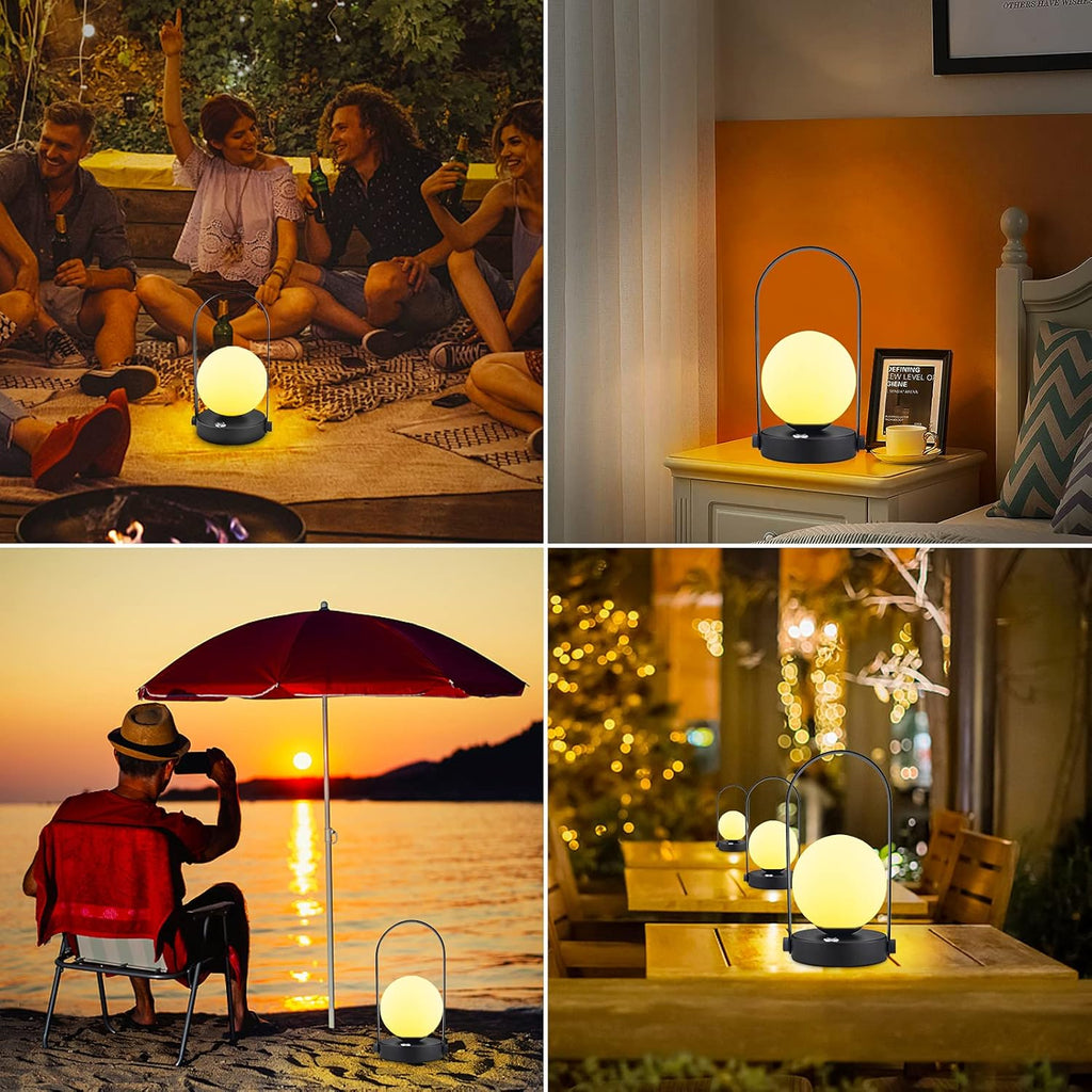 Rechargeable Cordless Table Lamp with Brightness Dimmable X318