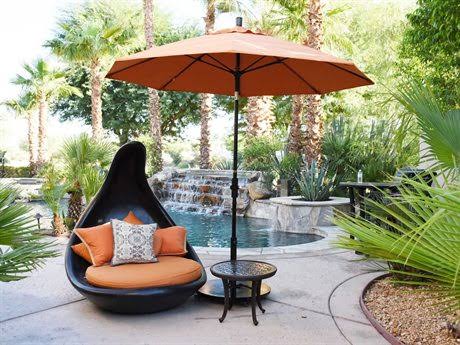 9 Feet Fiberglass Market Umbrella Q5486
