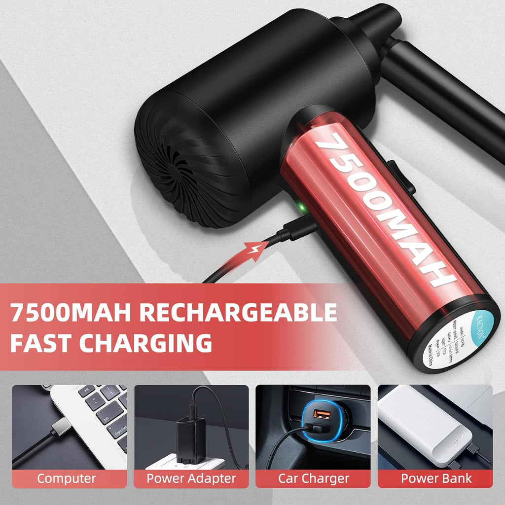 3-Gear Speed 50000-90000 RPM Electric Air Duster O614209