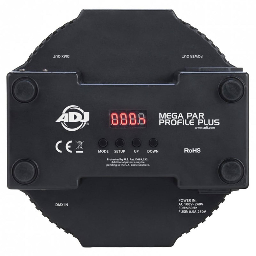 Mega Flat Pak 8 LED Par Light System U4855
