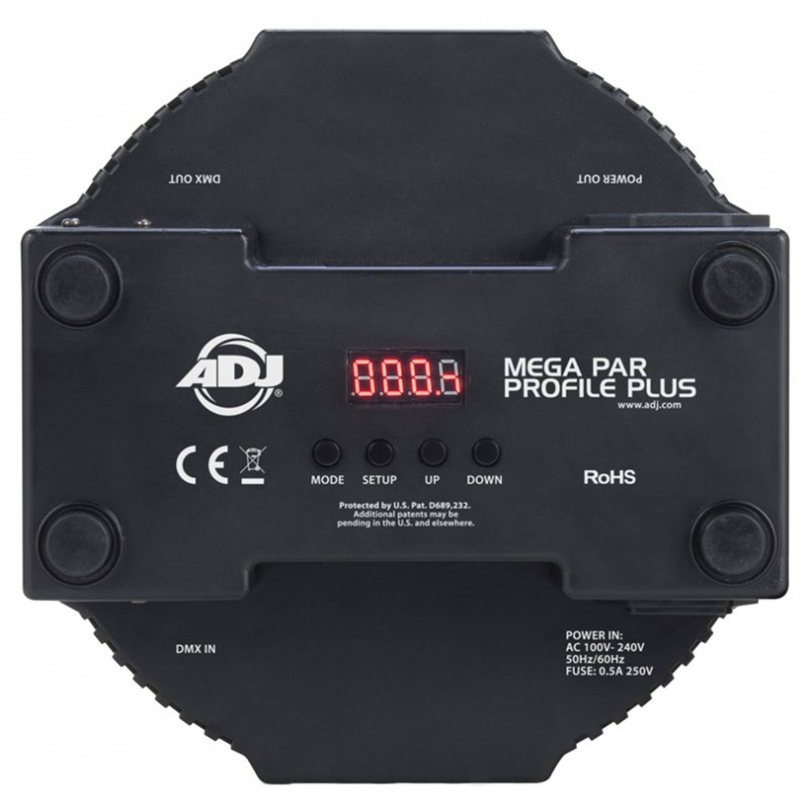 Mega Flat Pak 8 LED Par Light System U4855