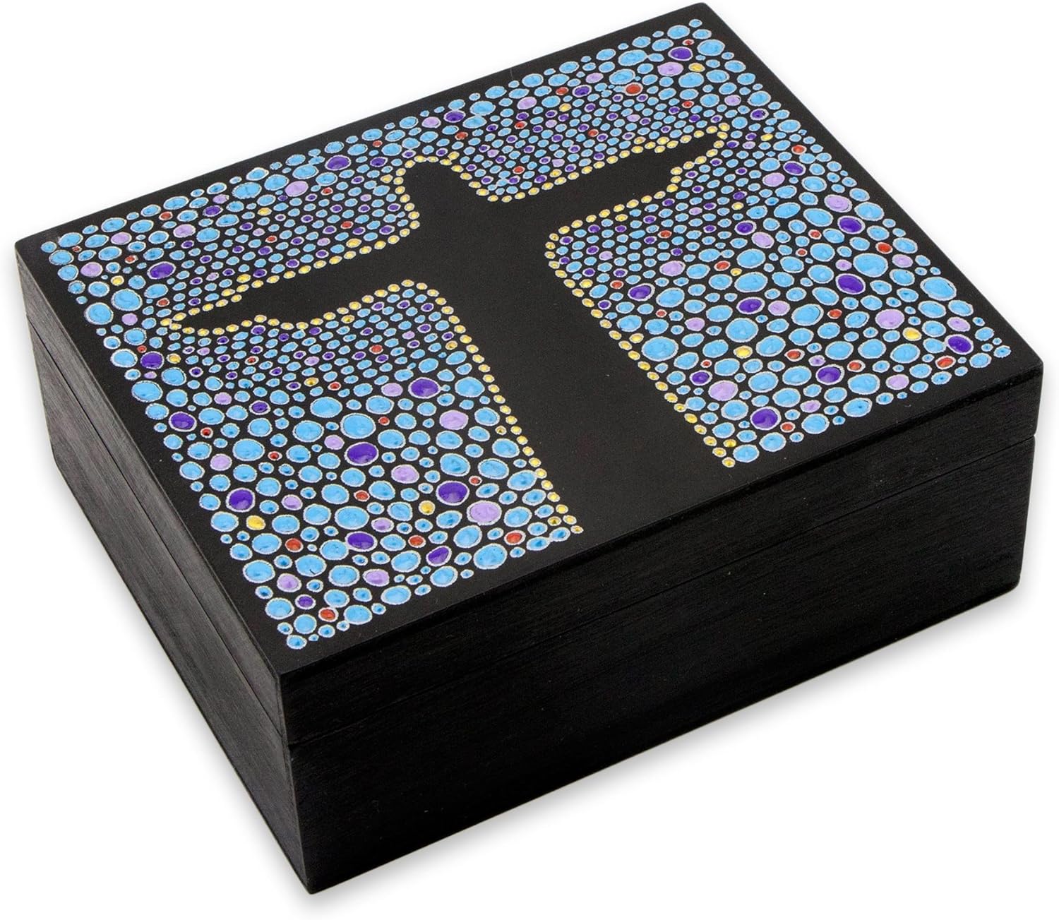 Azure Wood Jewelry Box D298792