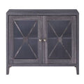 2 - Door Accent Cabinet Gray G11393