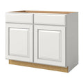 White Sink Base Cabinet J196