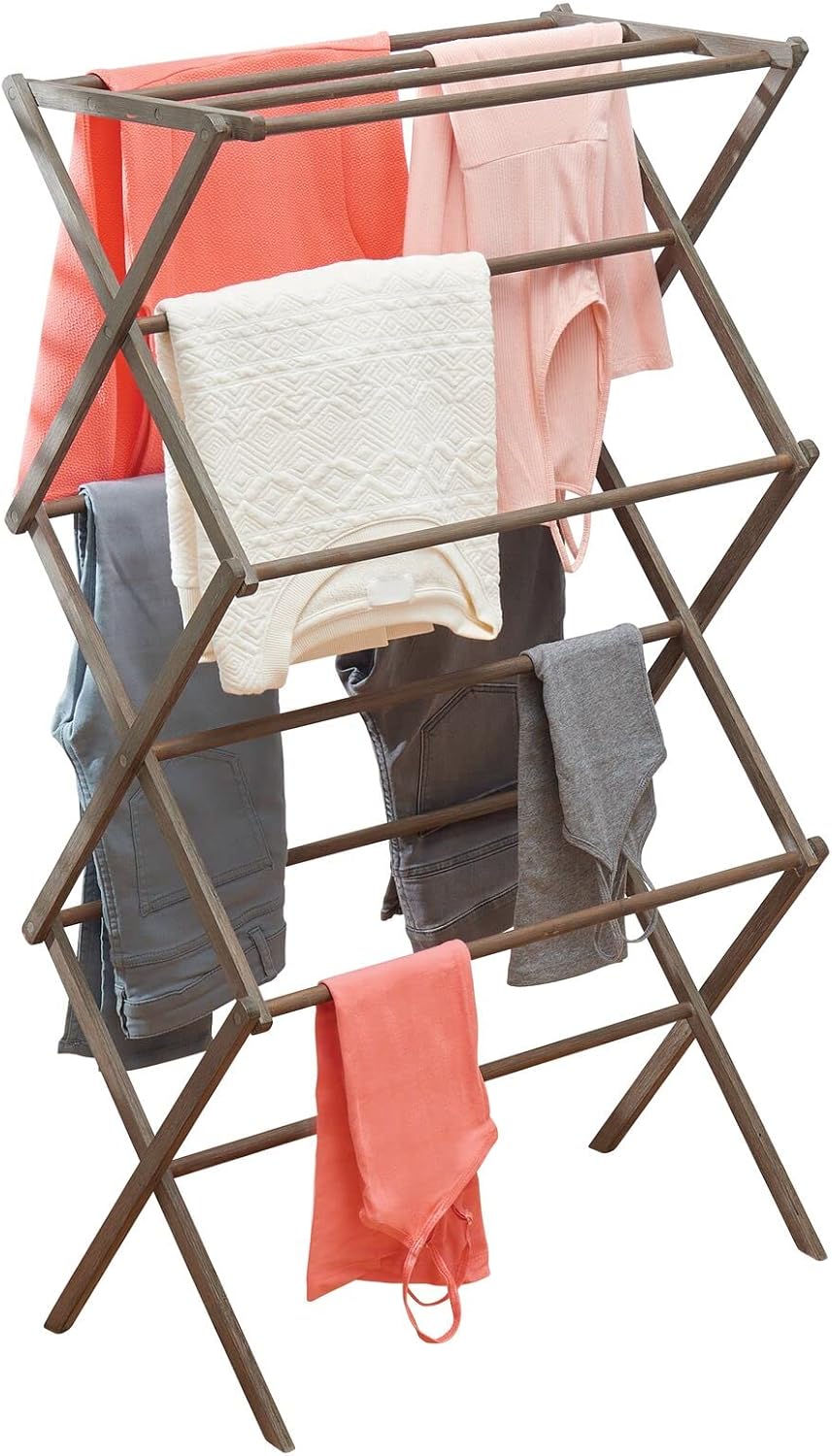 Bamboo Foldable Laundry Drying Rack G90743