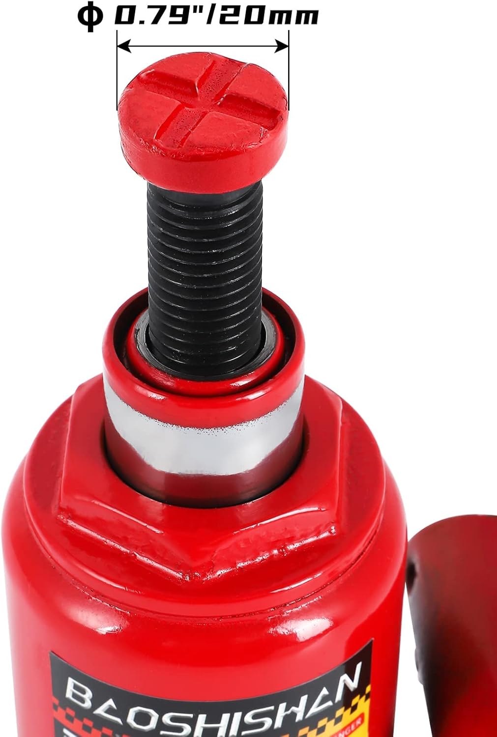 3 Ton Double Ram Bottle Jack with Carrying Case Pack of 2 G269