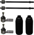Front Inner & Outer Tie Rod w/Boots 6pc Set K8053