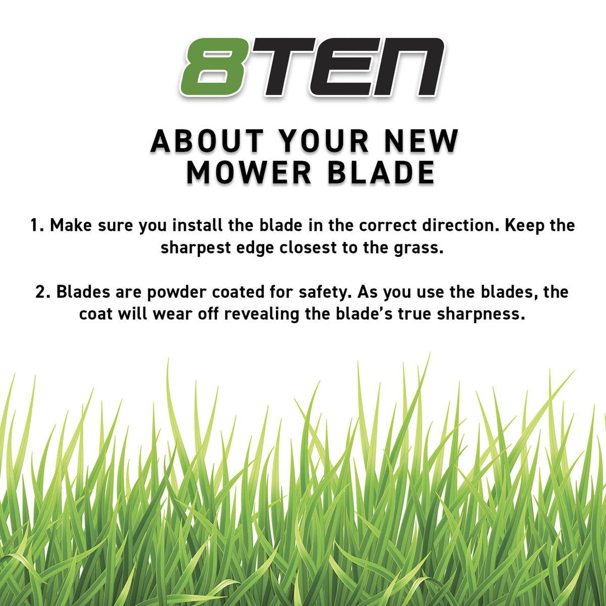 6 Pack Lawn Mower Blades Y2674