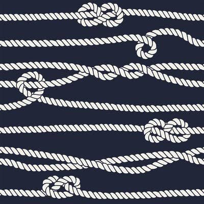 Nautical Peel and Stick Wallpaper Panel S896862