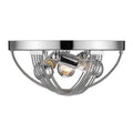 Chrome Flush Mount Light R520