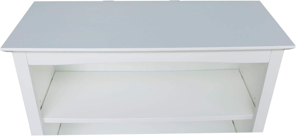 White Bookcase L8355