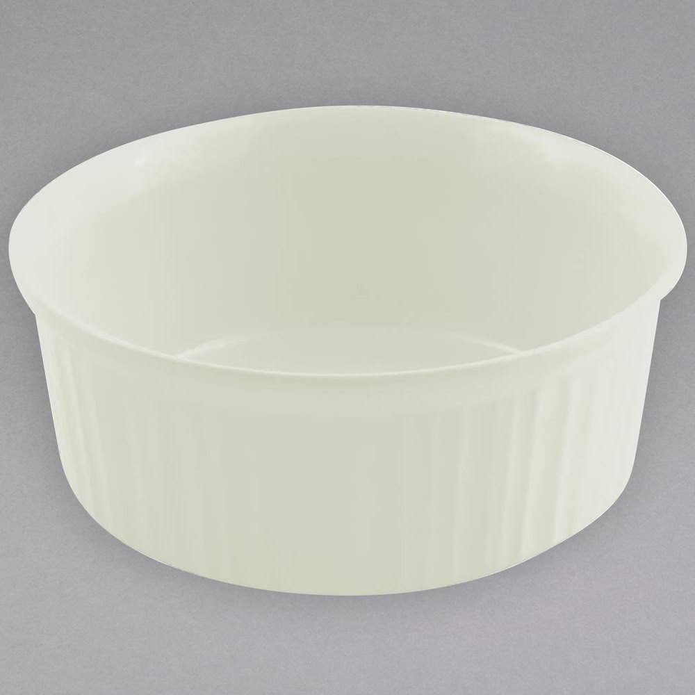 1.5 qt Ivory Sandstone Finish Cast Aluminum Casserole Dish T49870