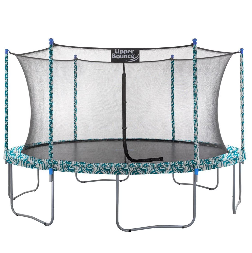 15 FT Round Trampoline with Safety Enclosure System V4535