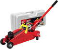 2 Ton Hydraulic Trolley Floor Jack with Blow Mold Carrying Storage Case, Red G8821