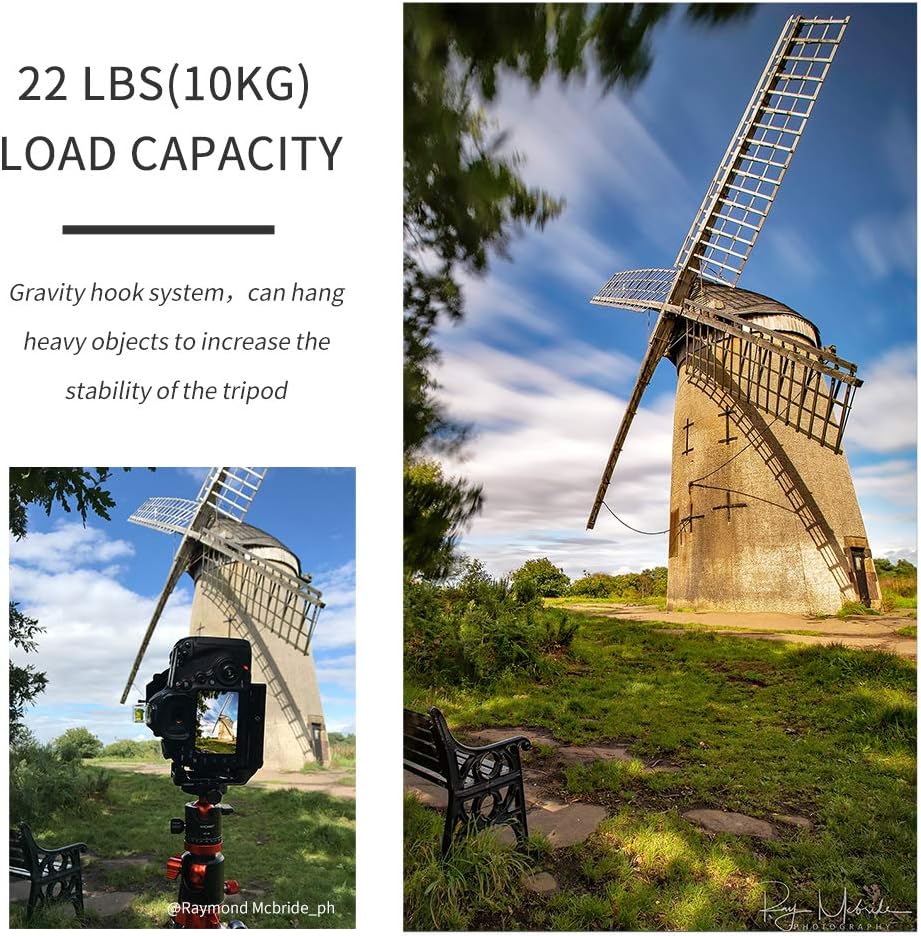 94 Inch 4 Section Aluminium Camera Tripod with 360 Degree Ball Head Quick Release Plate S2168