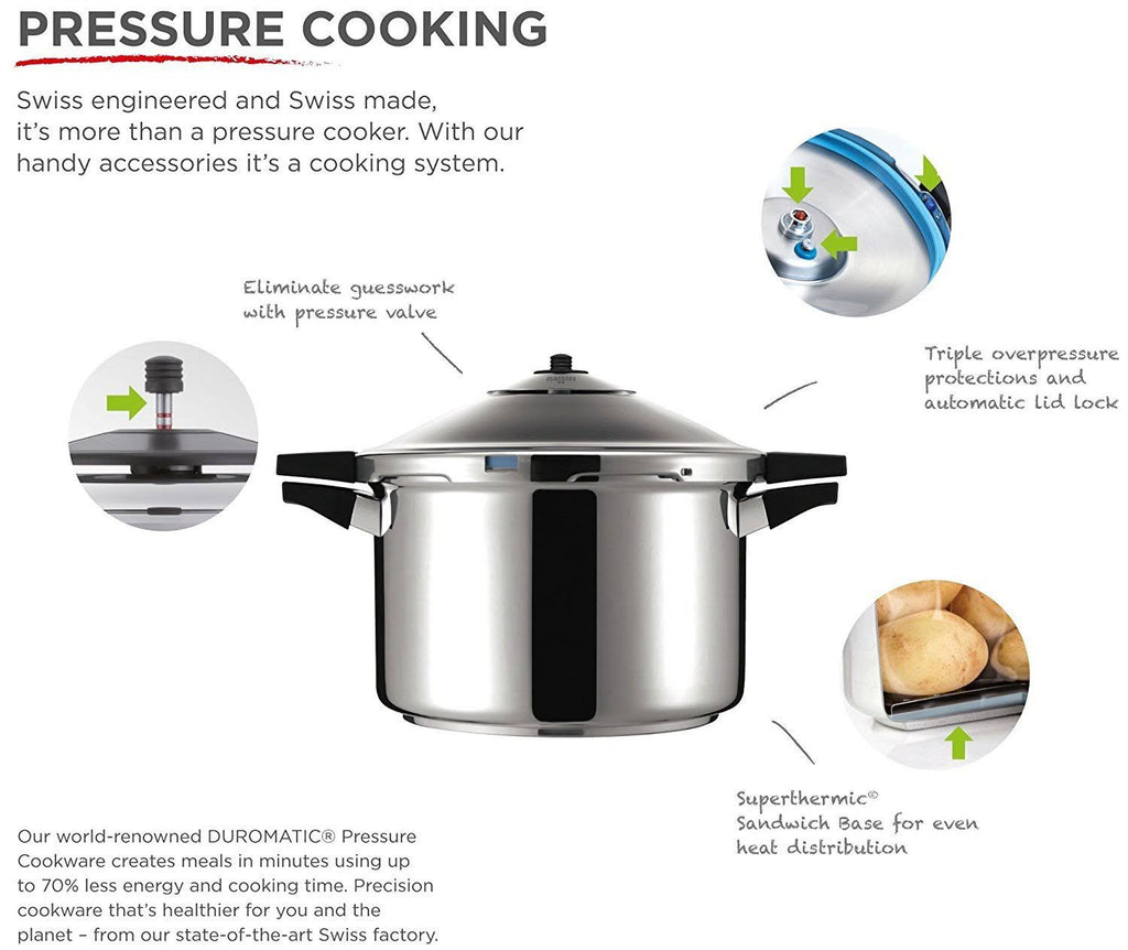 12-Quart Duromatic Stockpot Pressure Cooker G675
