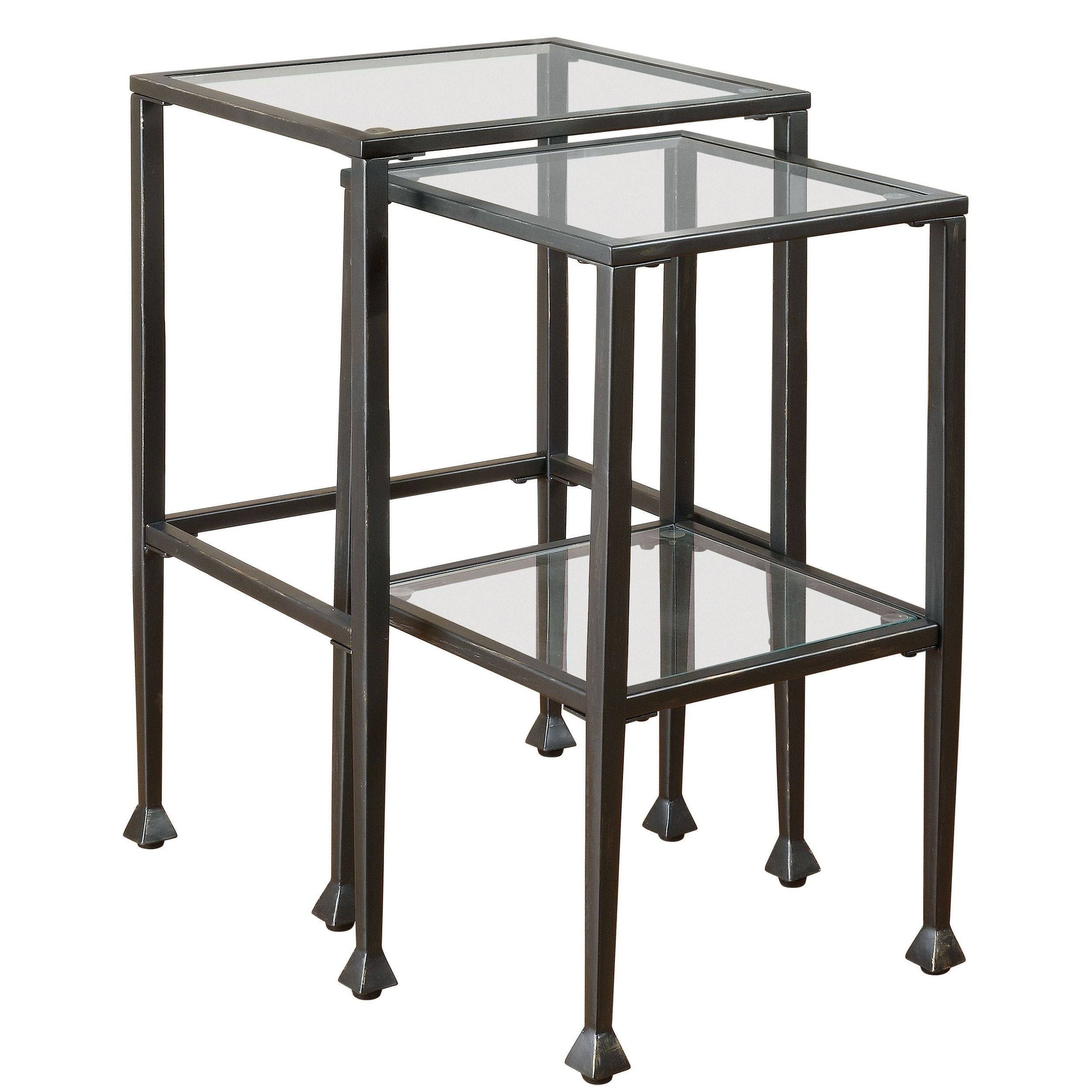 2-Piece Nesting Table Set D617