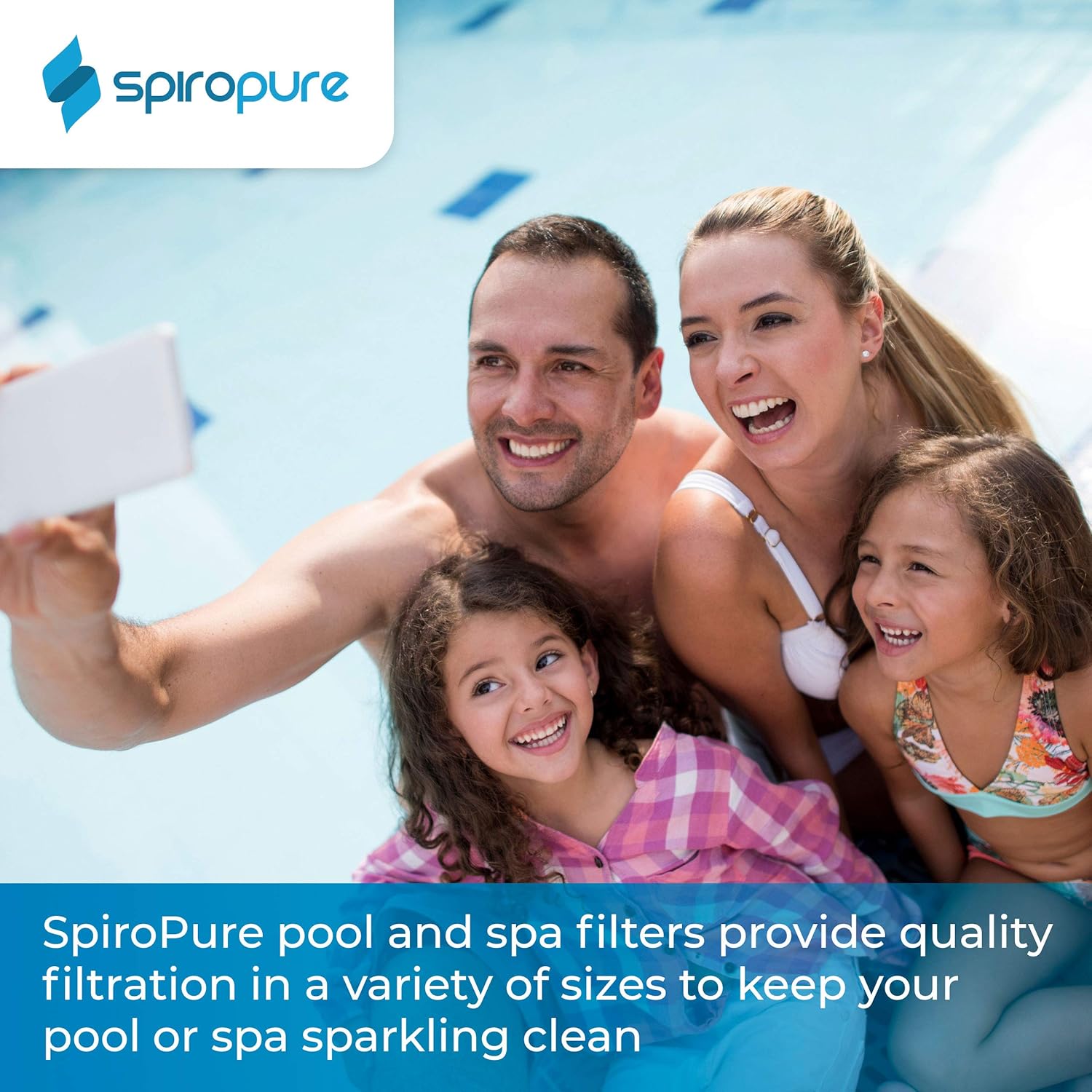 Hot Tub Spa Pool Filter Replacement Cartridge (Case of 6) N7666