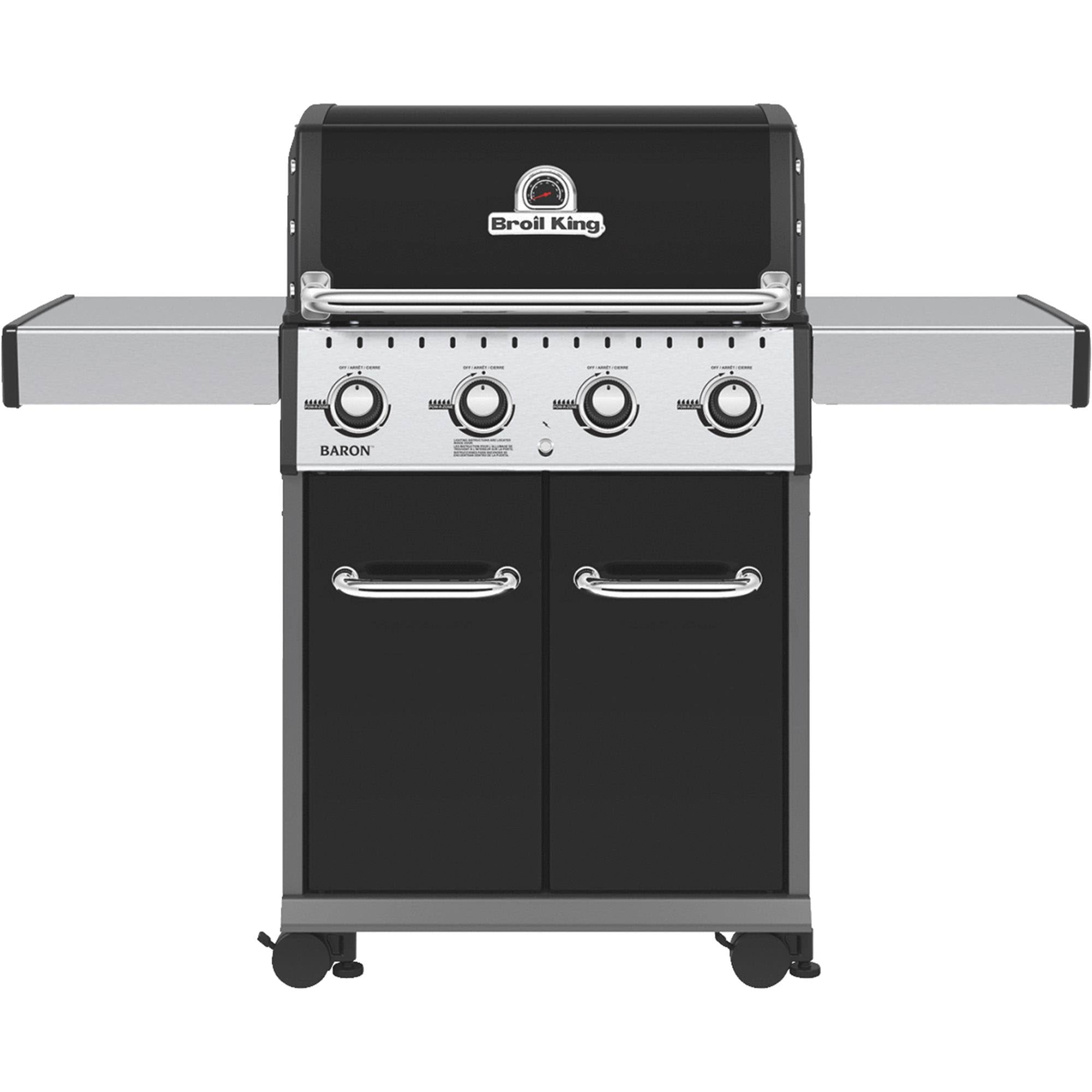 4 Burners Propane Grill Black 40000 BTU N937677