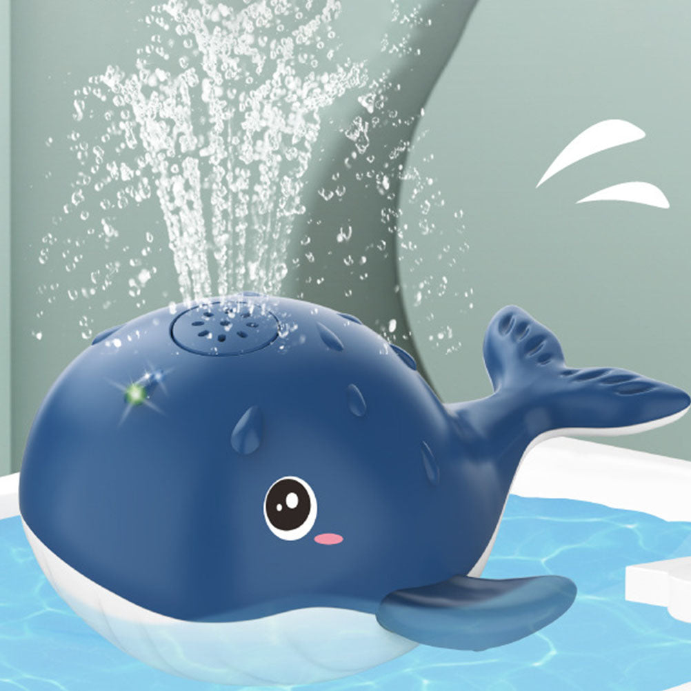 Electric Water Spray Whale Bath Toys D6939