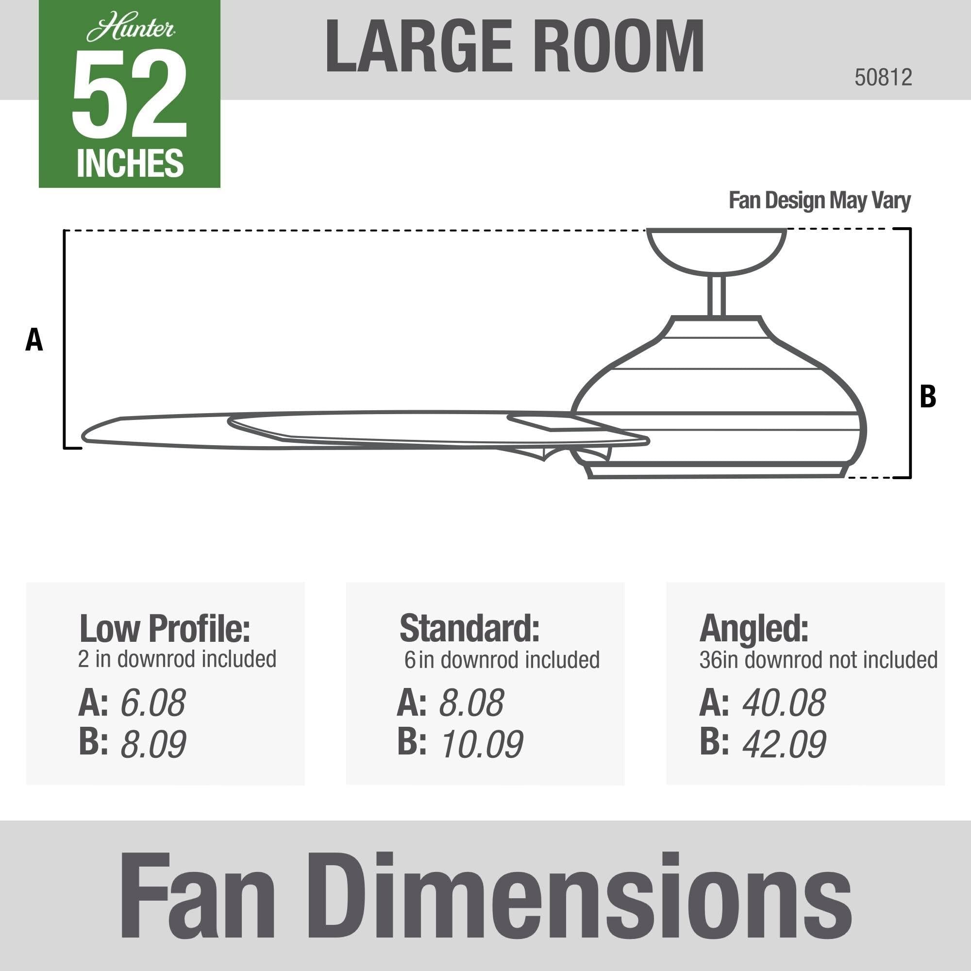 Matte White Ceiling Fan with Wall Control T259801
