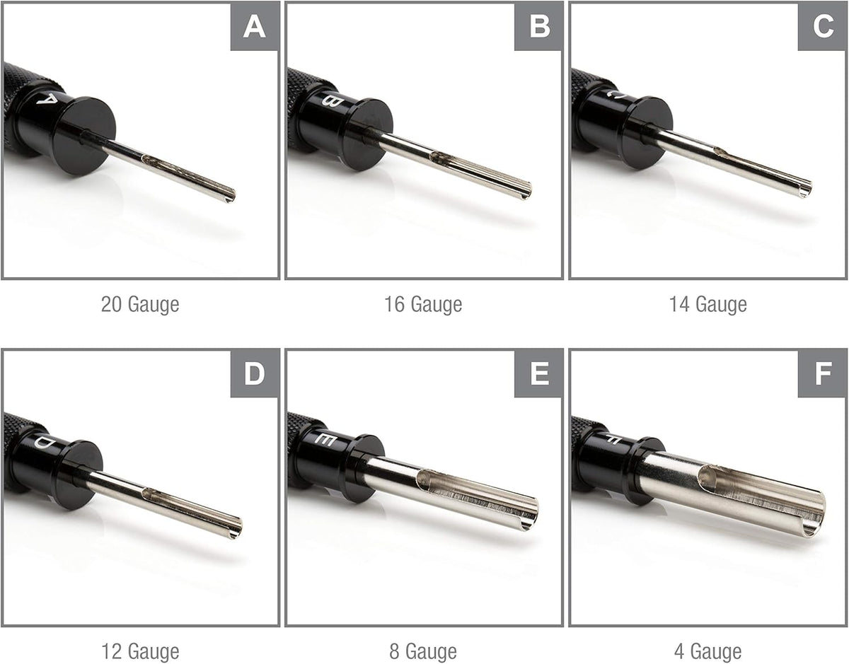 7-Piece Deutsch Terminal Tool Kit with Wedge/Removal Tool and Screwdriver A8568
