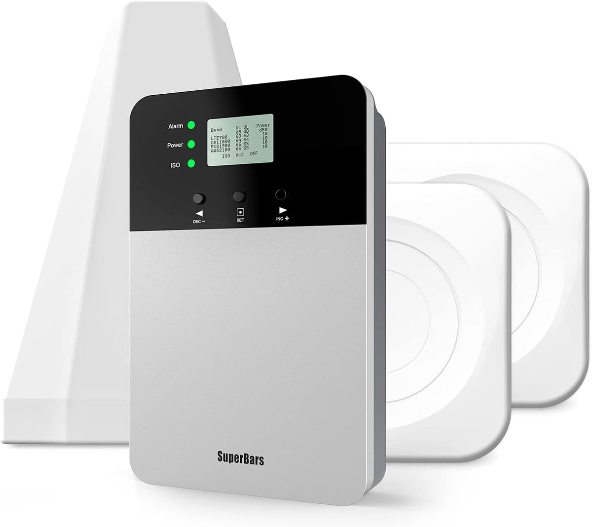 Cell Phone Signal Booster with 2 Indoor Antennas U8290