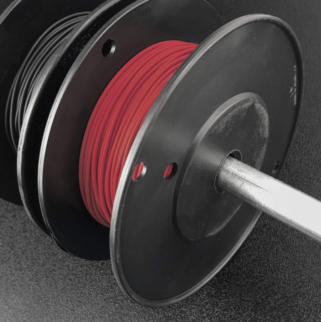 12ga - 100ft Red Stranded Copper Wire Spool, Pack of 2 M5067