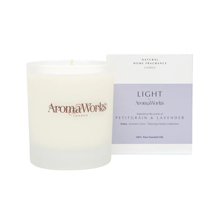 Light Candle Petitgrain & Lavender Medium 220g E4055