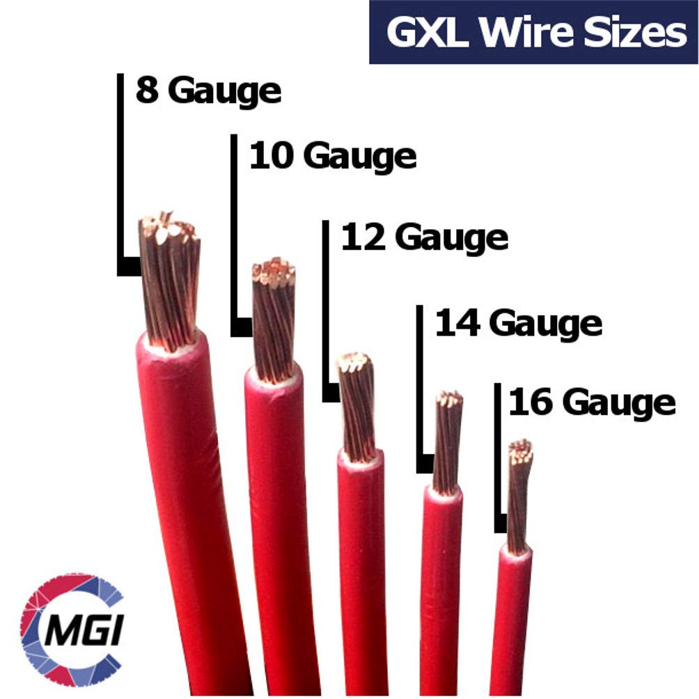 12ga - 100ft Red Stranded Copper Wire Spool, Pack of 2 M5067