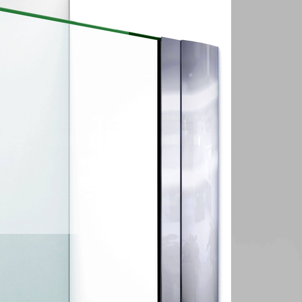 Frameless Pivot Shower Door, Chrome R32528