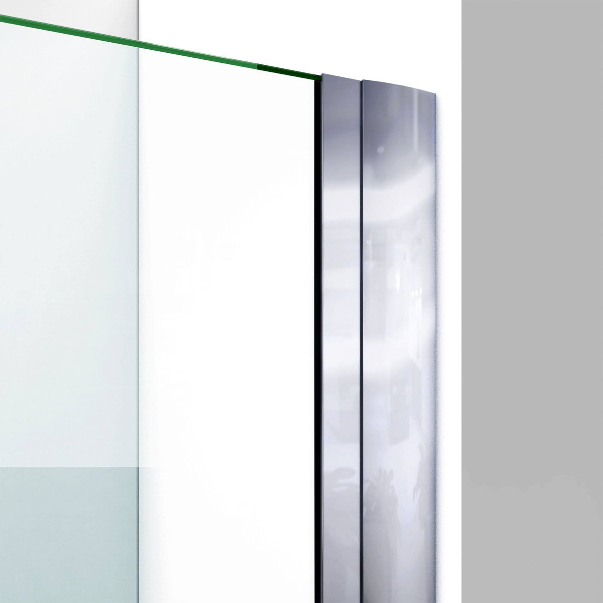 Frameless Pivot Shower Door, Chrome R32528