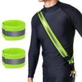 Reflective Sash with 2 Pcs Armbands C3859