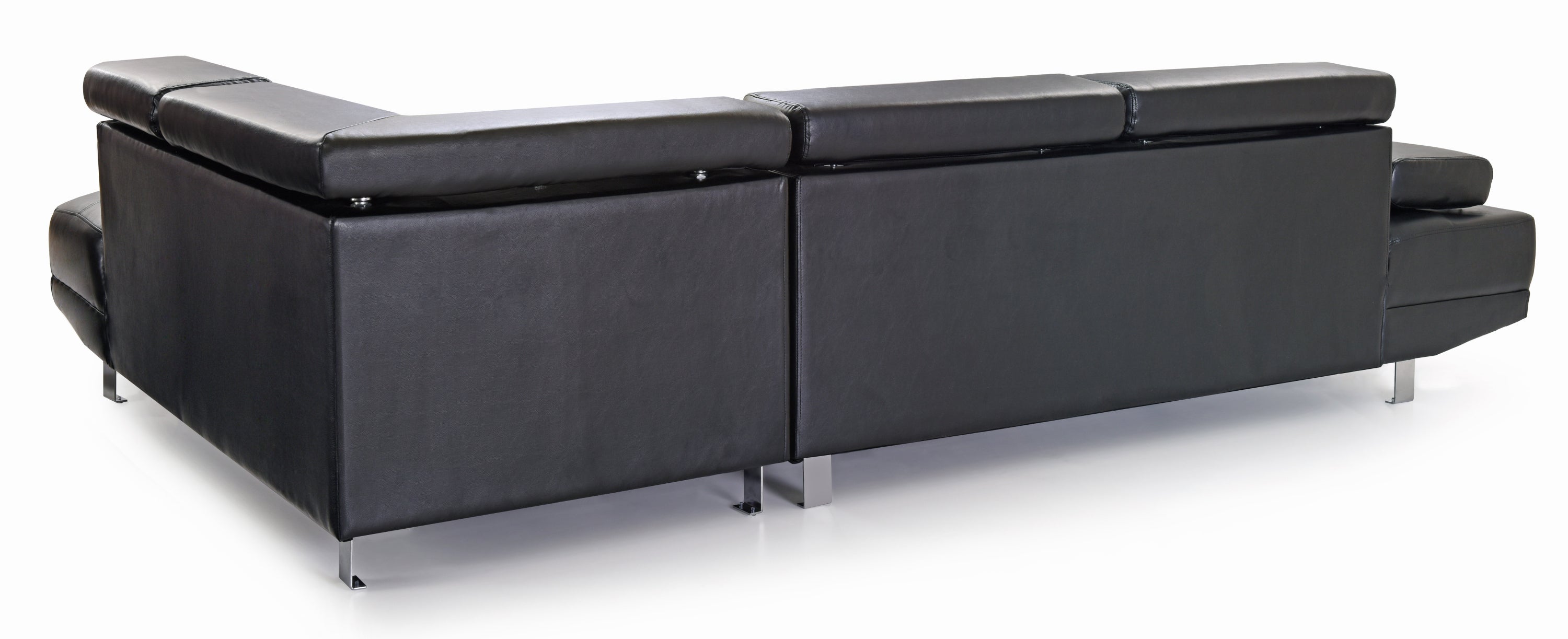 Black Sectional Sofa A3280