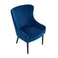 Blue Fabric Armchair B4011