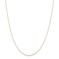 14kt Rose Gold Baby Rope Chain 16 inch B6775
