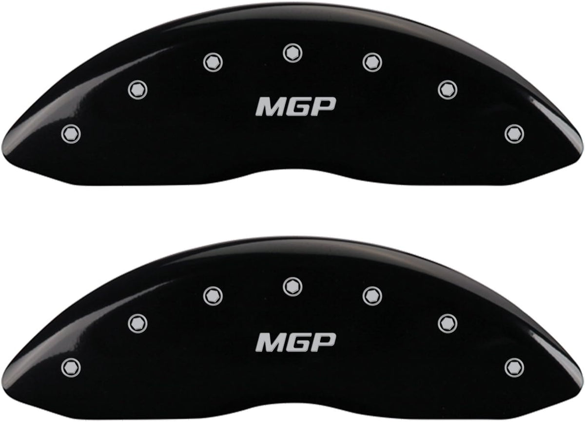 Black MGP Caliper Covers for Chevy Camaro SS 2010-2015 E706