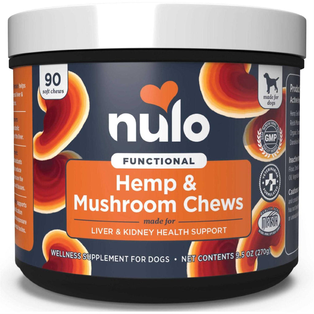 Functional Hemp & Mushroom Soft Chew Dog Supplement C500