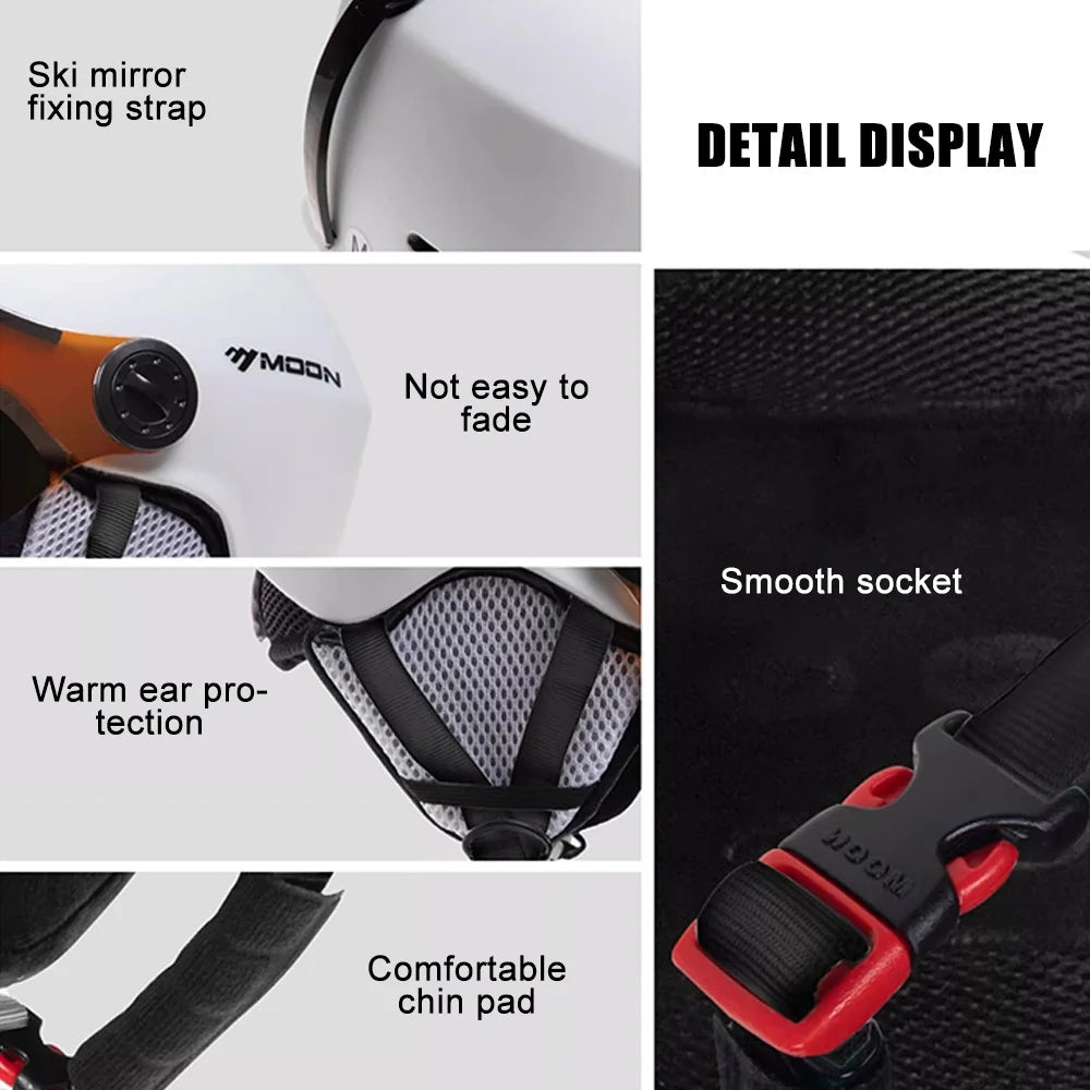 Skiing Helmet Winter Windproof Cycling Headgear S931383