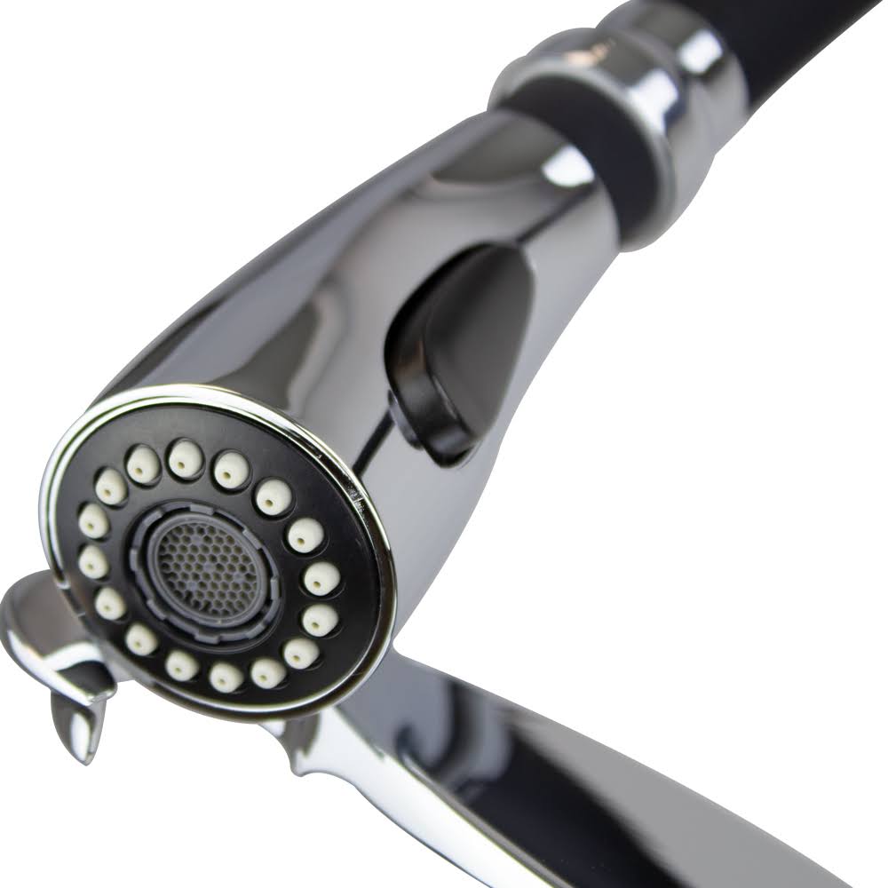 Polished Chrome Pull-Out Kitchen Faucet U58125