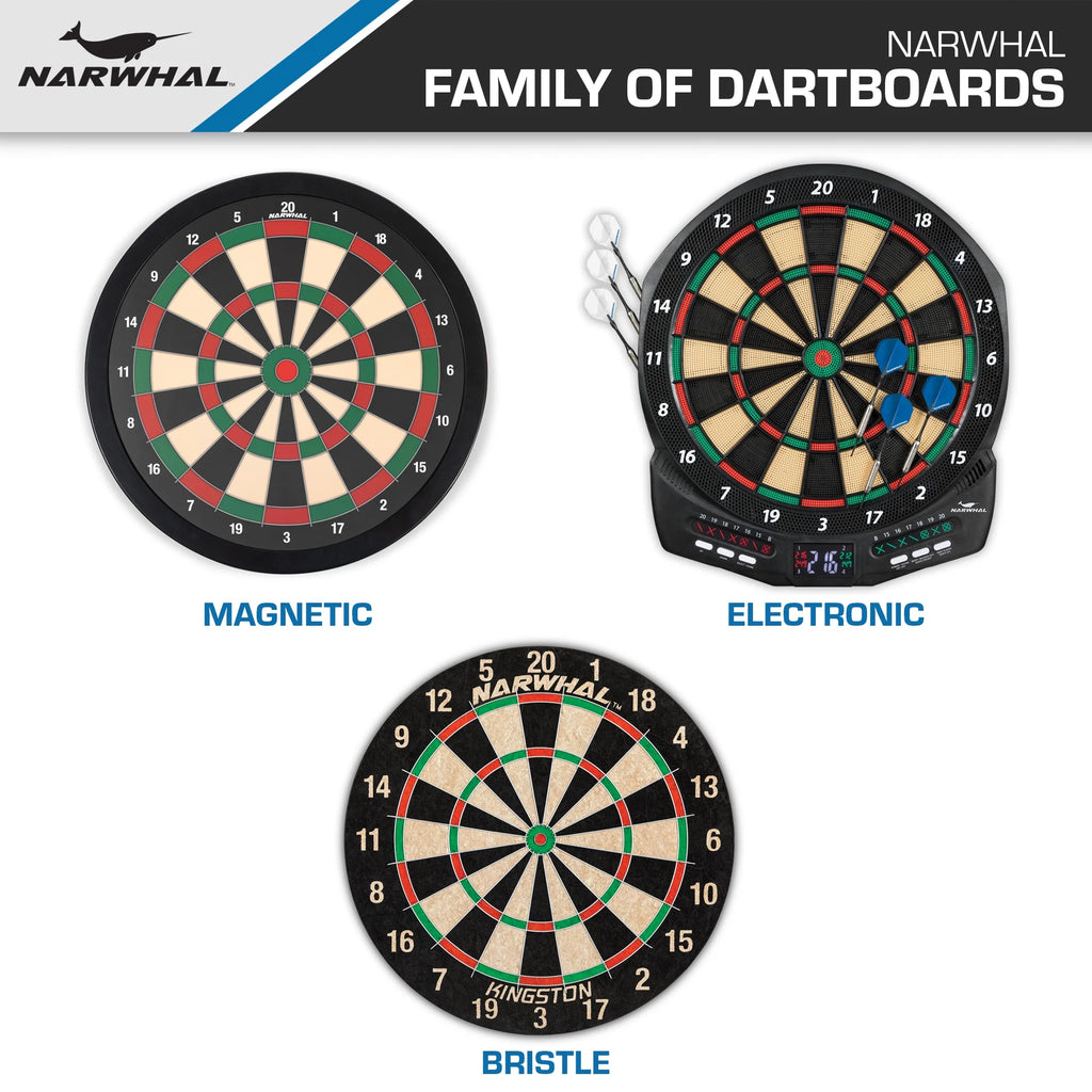 Electronic Dartboard with 30 Games and 6 Plastic Tip Darts V840