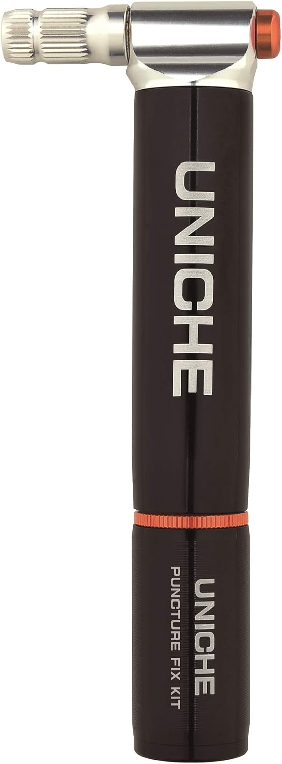 CO2 Inflator Tubeless Tire Repair Tool Kit with Storage Canister, Insertion Tool and Plugs T36047