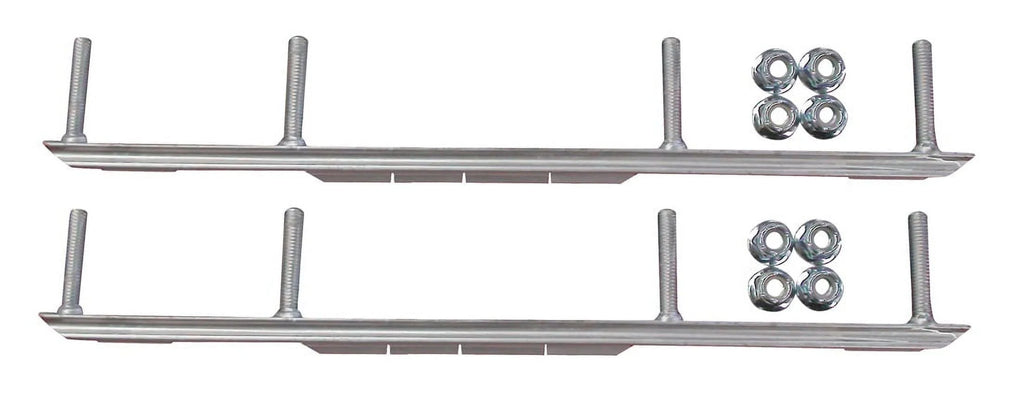 Yellow XT Snowmobile Skis with 7.5" Shaper Bars Complete Kit D741907