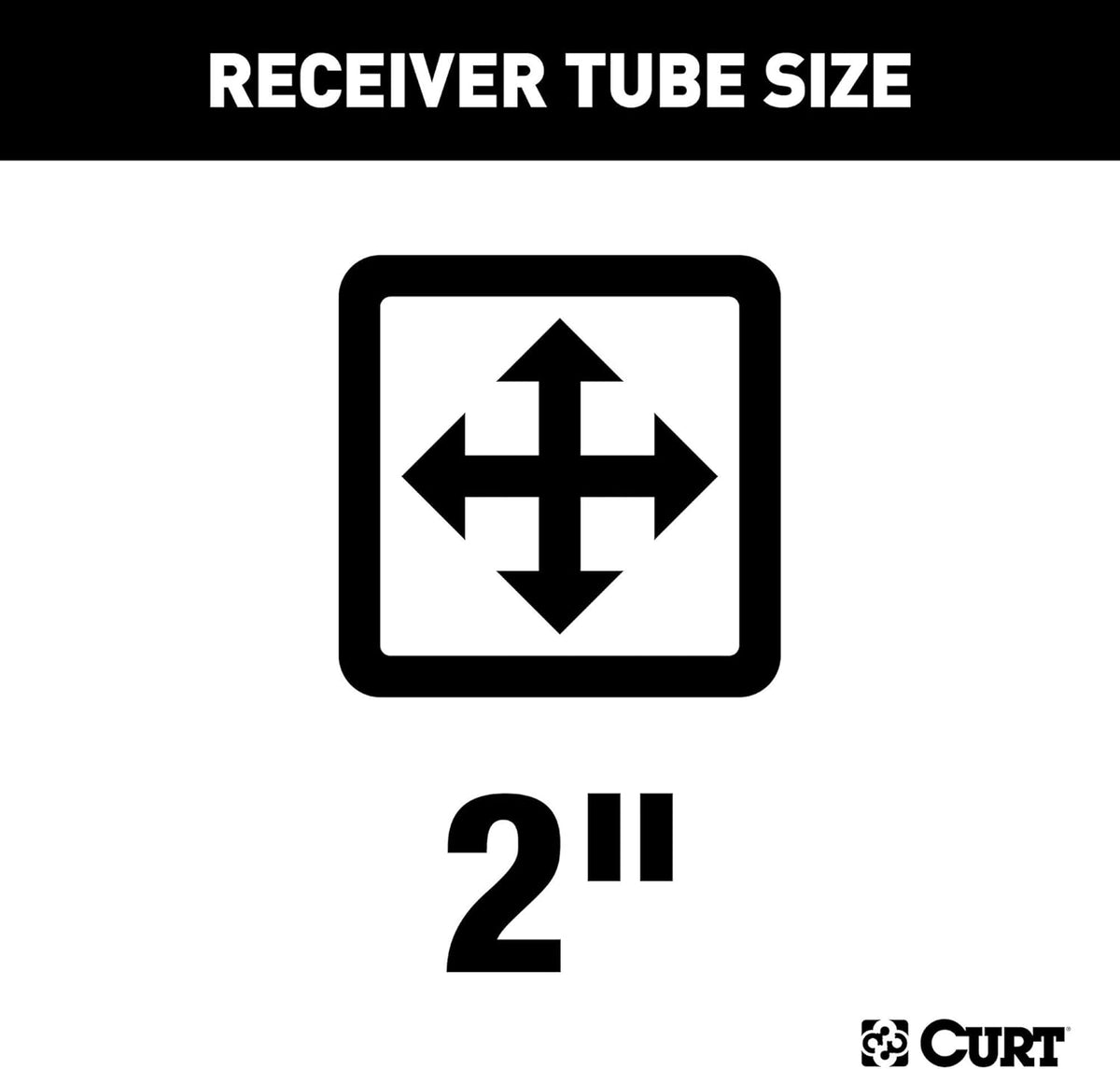 Class 3 Trailer Hitch, 2-Inch Receiver H620865