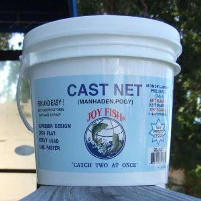 9 ft. Radius 5/8x22 Sq. Mesh Cast Nets G776