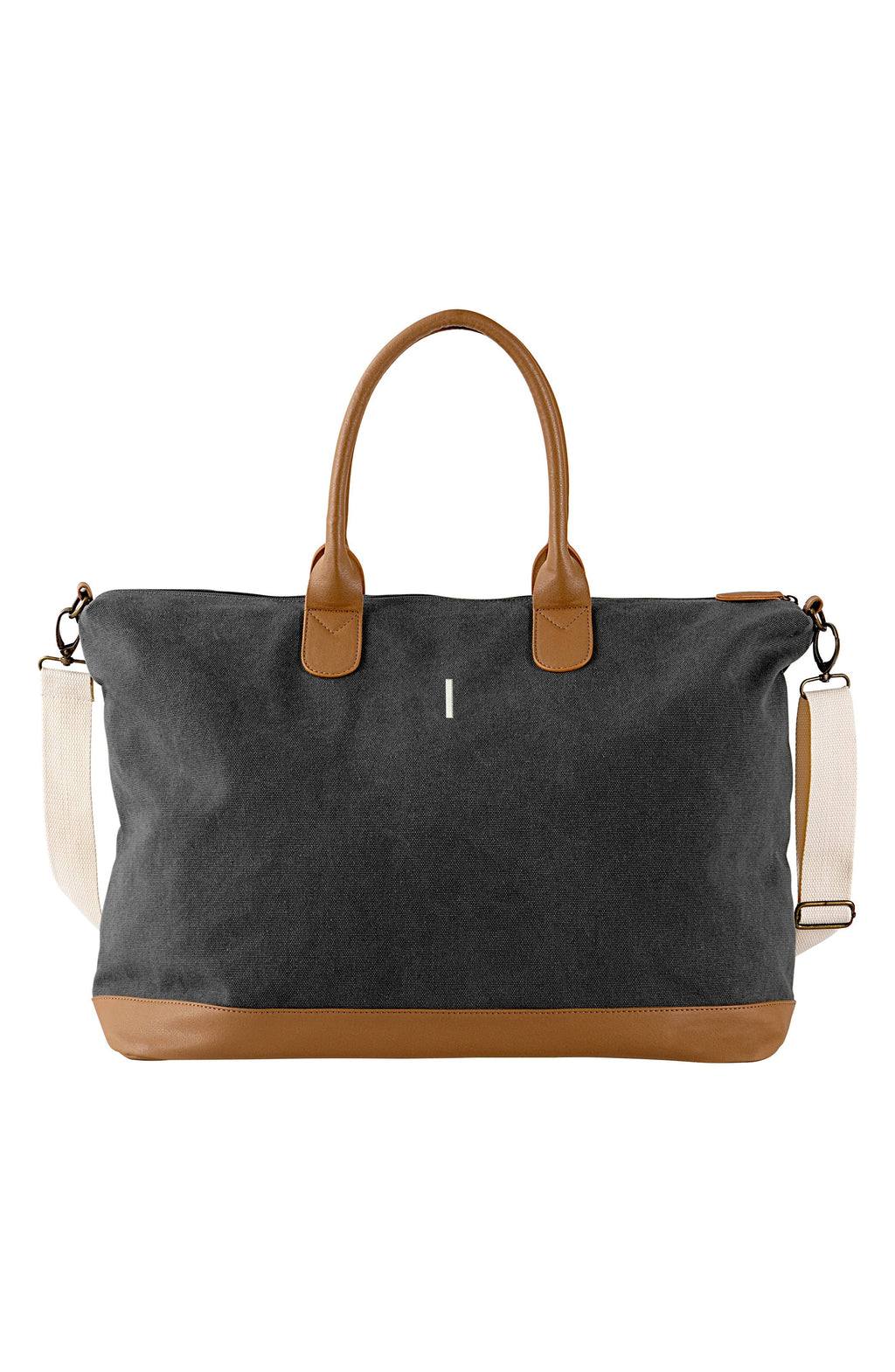 Black Washed Canvas Weekender J74204