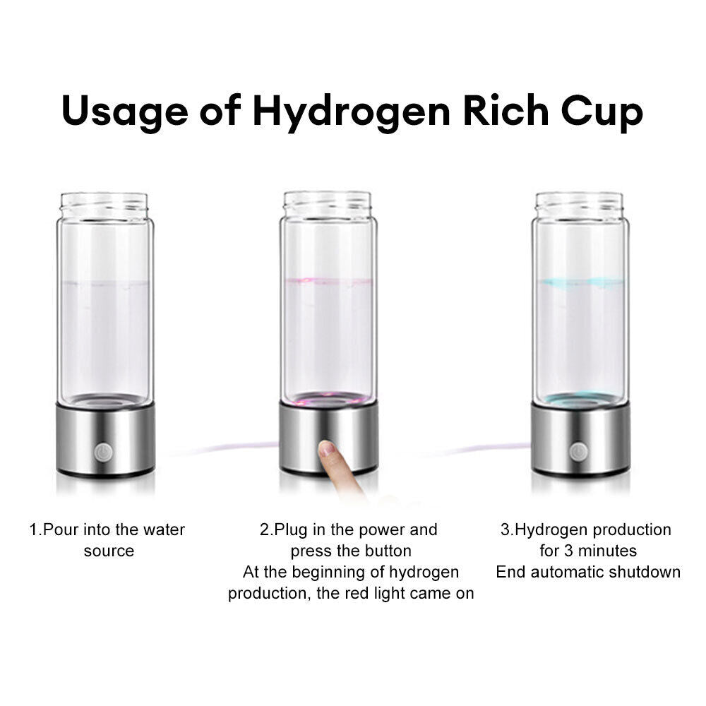 Portable Rechargeable Hydrogen Water Bottle F747489