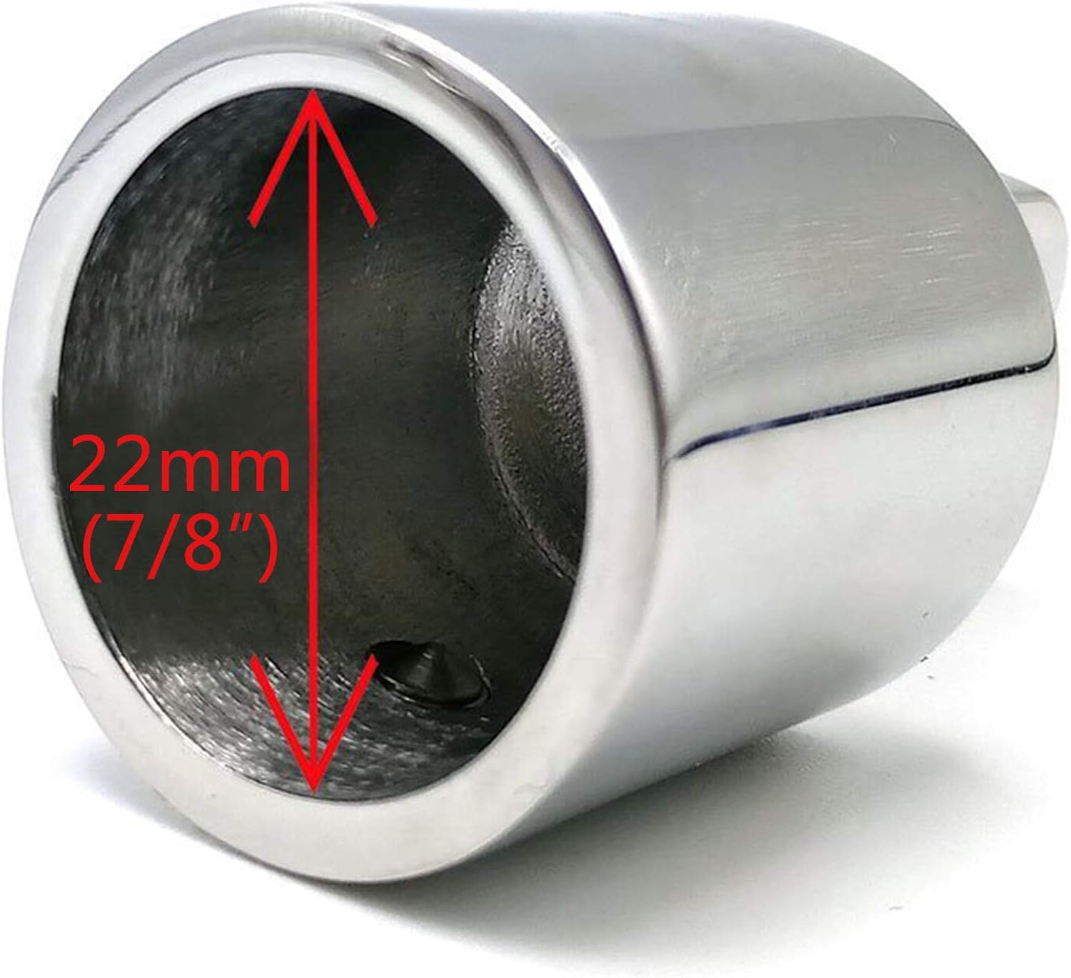 Bimini Top 3-Bow Stainless Steel Boat Hardware 12Set Pack of 2 T6027