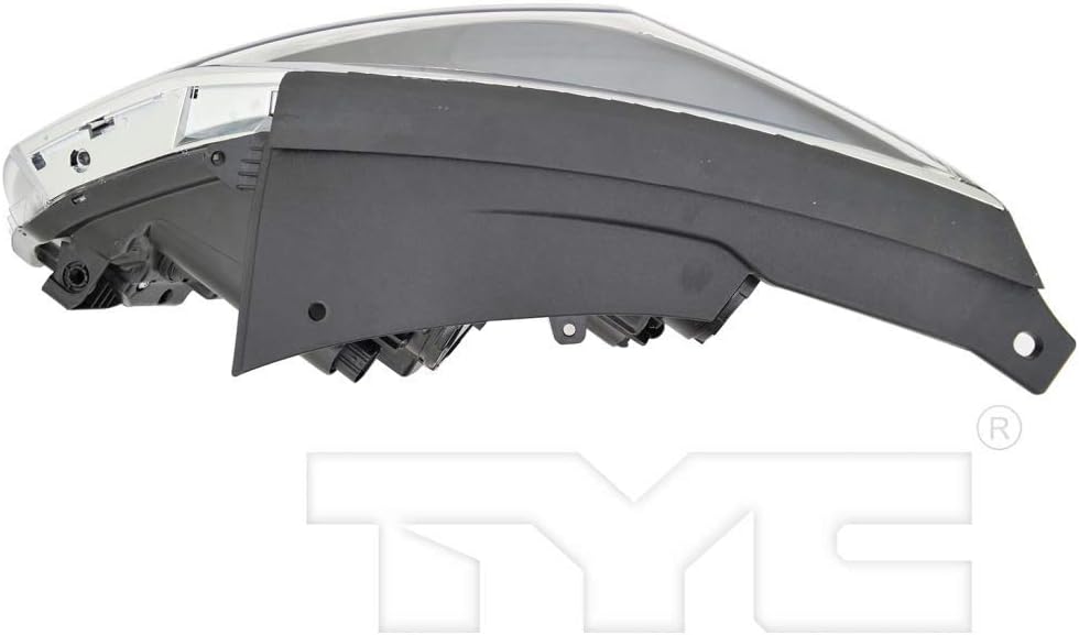 Passenger Side Halogen Headlight with LED Accent Q82033