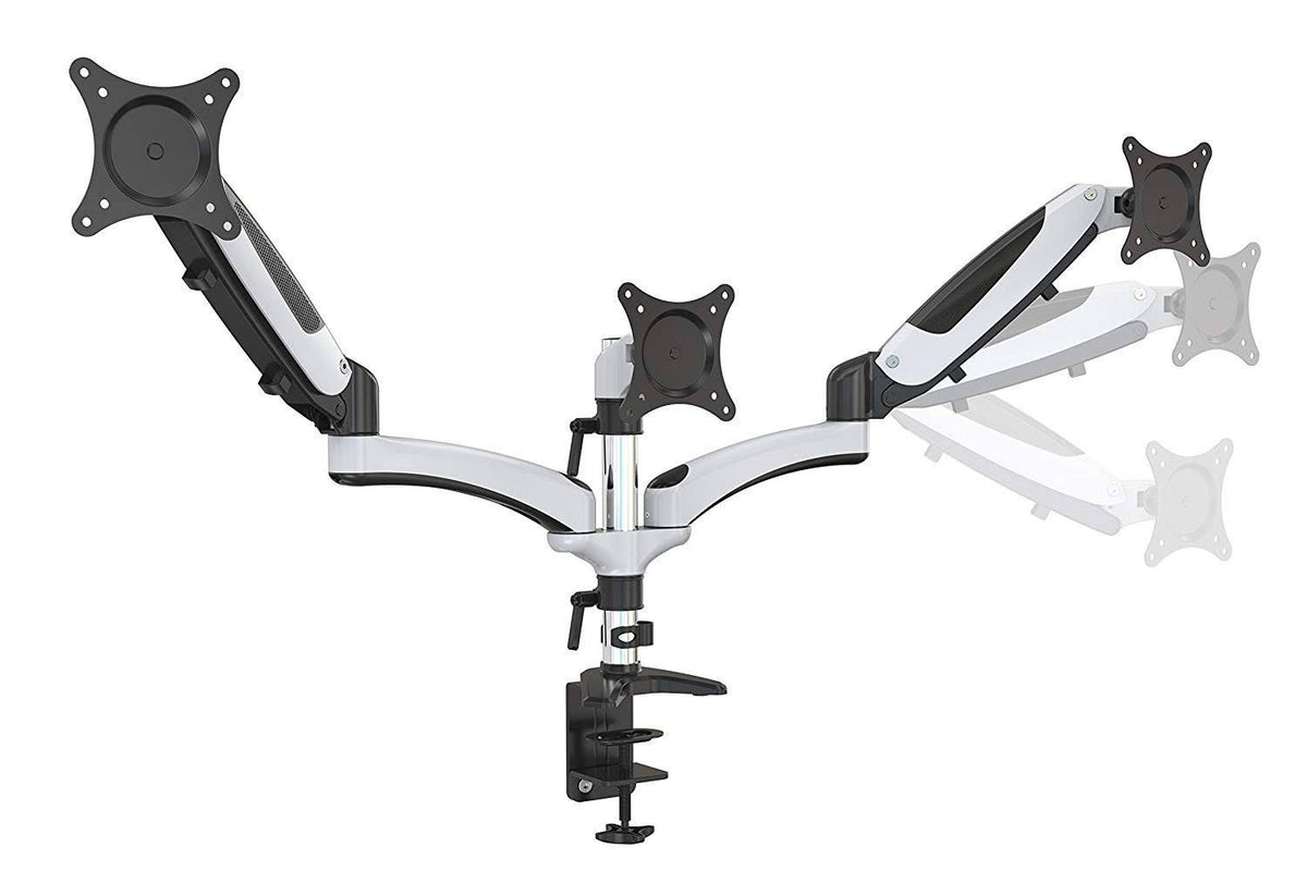 Triple Monitor Mount with Articulating Arms V5327
